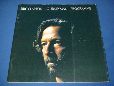 Eric Clapton Set of 4 Japan Concert Tour Program 1990 1993 1997