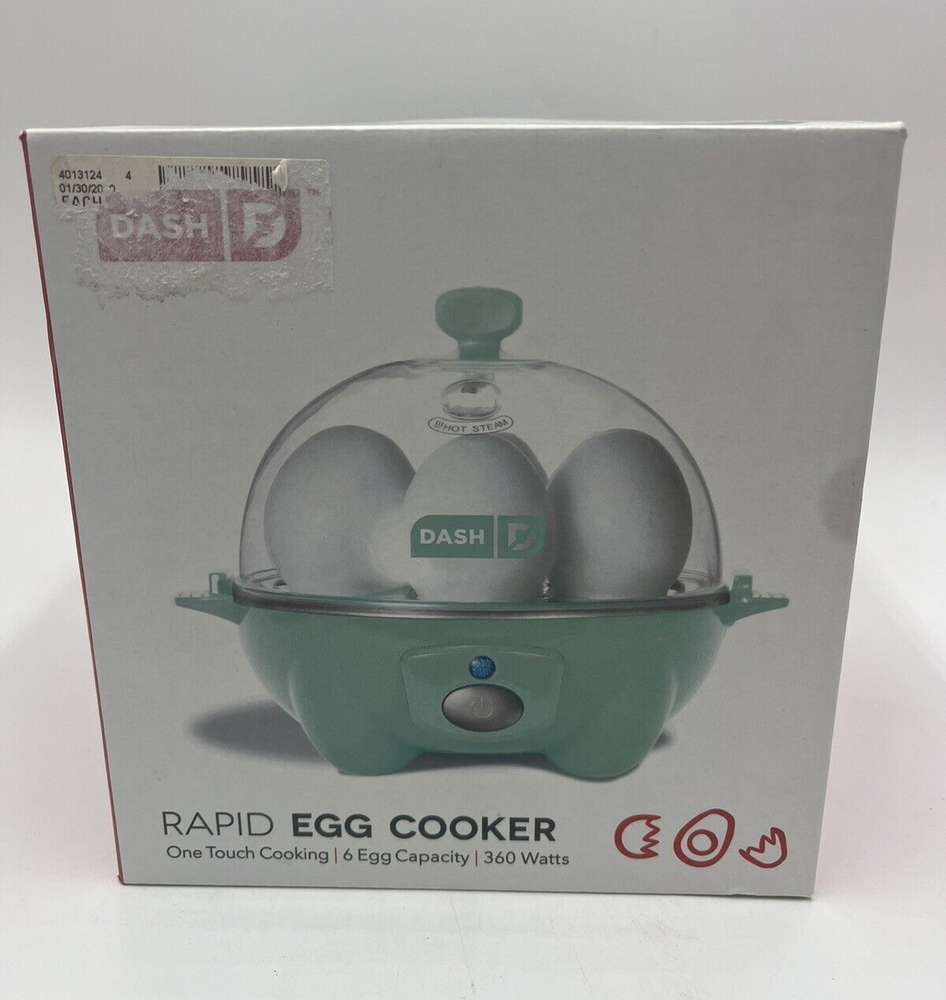 Dash Rapid Egg Cooker – 6 Egg Capacity Electric Hard Boiled Egg Maker Dash Rapid Egg Cooker – 6 Egg Capacity Electric Hard Boiled Egg Maker