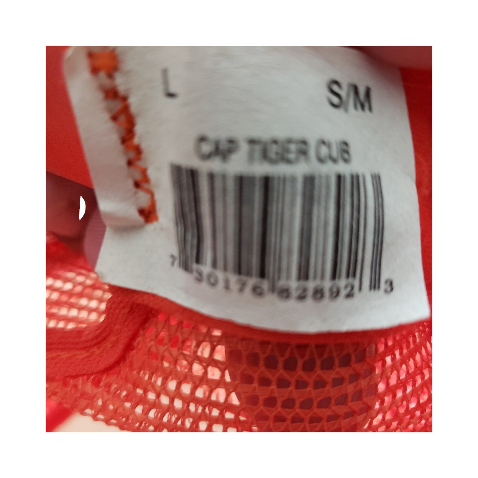 Vtg Tiger Cubs BSA Snap Back Trucker Hat Orange Mesh Boy Scouts S/M Rare image 8