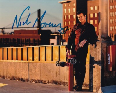 NICK MORAN signed Autogramm 20x25cm LOCK STOCK AND BARRELS in Person autograph