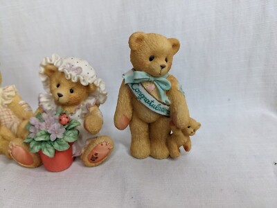 4x Cherished Teddies Lot: Bianca, Allison & Alexandria, Violet