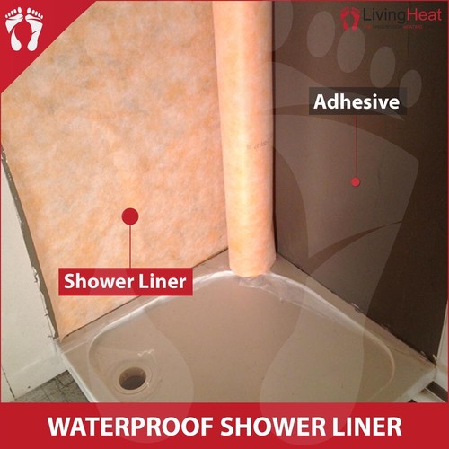 Floor & Wall Tanking Membrane Waterproof Showers, Wetrooms Under Tile