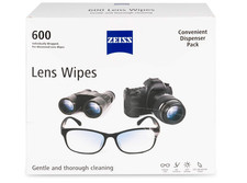 ZEISS Pre-Moistened Lens Cleaning Wipes, 600 Count White 600 Count Pack of 1 