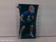 MARSHAWN LYNCH  2007 UD TRILOGY FOOTBALL #104  SN 394/399  ROOKIE