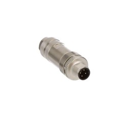 1pk PHOENIX CONTACT - IC 1521261 Shielded M12 male connector straight 4 pos