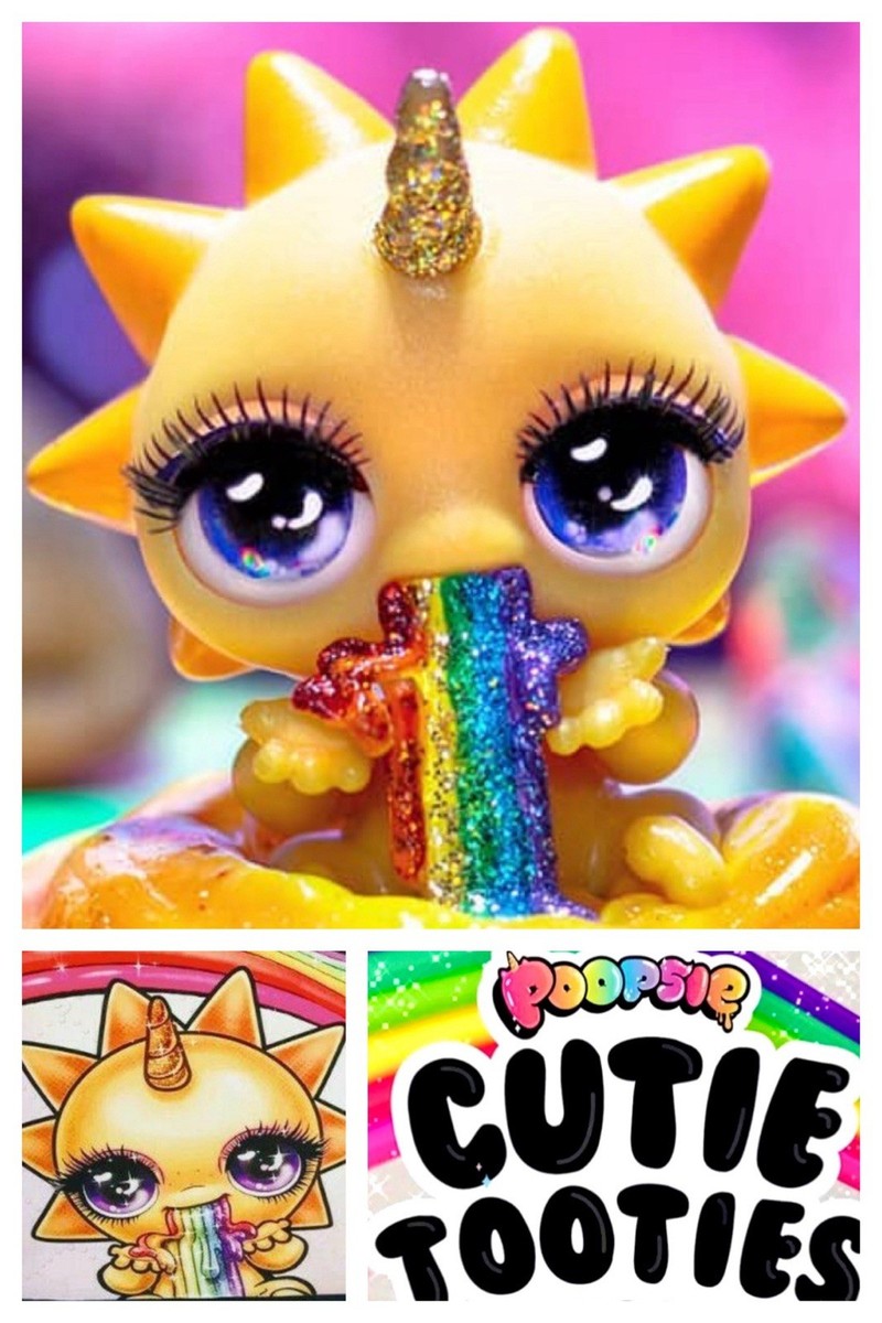Poopsie Sunshine Rainbow Unicorn Cutie Tooties Mystery Blind Bag