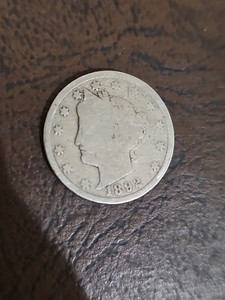 1892 Liberty Head V Nickel Very Good Condition Better