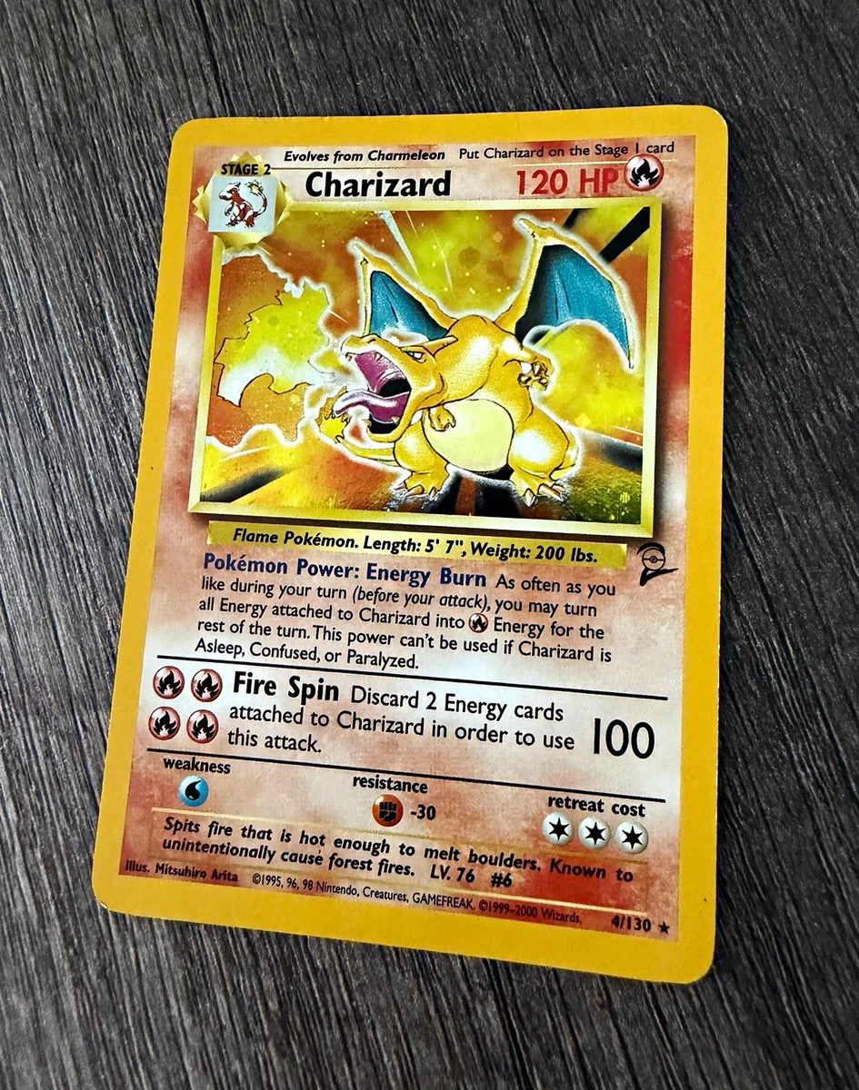Pokémon Charizard Base Set Cards for sale - eBay