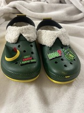 Buddy The Elf Classic Clog Sherpa Lined Kids Size J 3