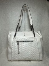 Simply Vera Wang White Rockbridge Handbag Purse - Excellent Condition