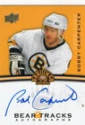 2023-24 Upper Deck Boston Bruins Centennial Bear Tracks Autographs Bobby Carpent