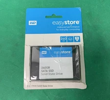 WD easystore 240GB 2.5" SATA SSD Solid State Drive (WDBAGU2400ANC-WRBB)