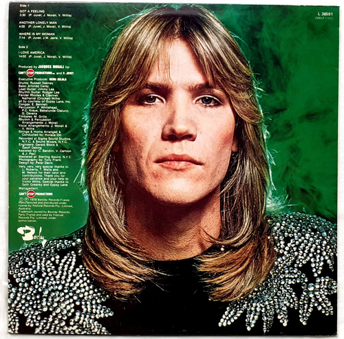 Patrick Juvet–Got A Feeling Vinyl LP 1978 Barclay Australia–Jacques Morali - Bild 3 von 3