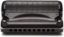 Suzuki SNB-20 Shinobix 10 Hole Harmonica with silencer full set Key C New