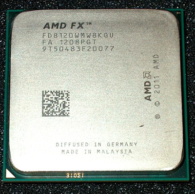 AMD FX-8120  3.1 GHz 8-CORE 95 WATT PROCESSOR, FD8120WMW8KGU, AM3+, US SELLER