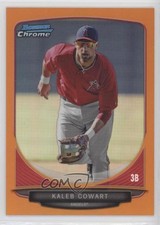2013 Bowman Draft Top Prospects Chrome Orange Refractor 19/25 Kaleb Cowart 0nr3
