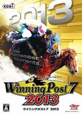 WindowsXP/Vista/7/8 DVD software Winning Post 7 2013 box/jacket/case missing