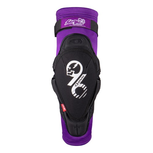 EVS Slayco96 Youth Knee Guards Purple/Black - PowerSports Protection