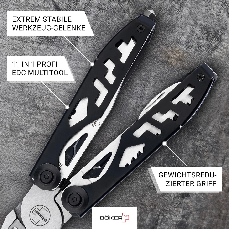 Böker Plus Specialist II Multitool Werkzeug EDC Messer Säge Zange Feile 09BO810 - Bild 4 von 4