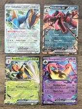 👊 Chaos Rising - Ex Bundle x 4 inc Beedrill + Krookodile - Pokemon TCG (NM)
