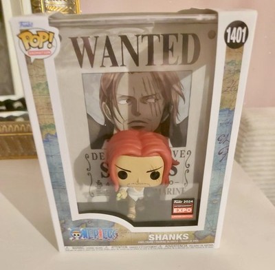 Funko Pop! Shanks 1401 One Piece LIMITED EDITION Wanted Poster Chase EXPO 2024