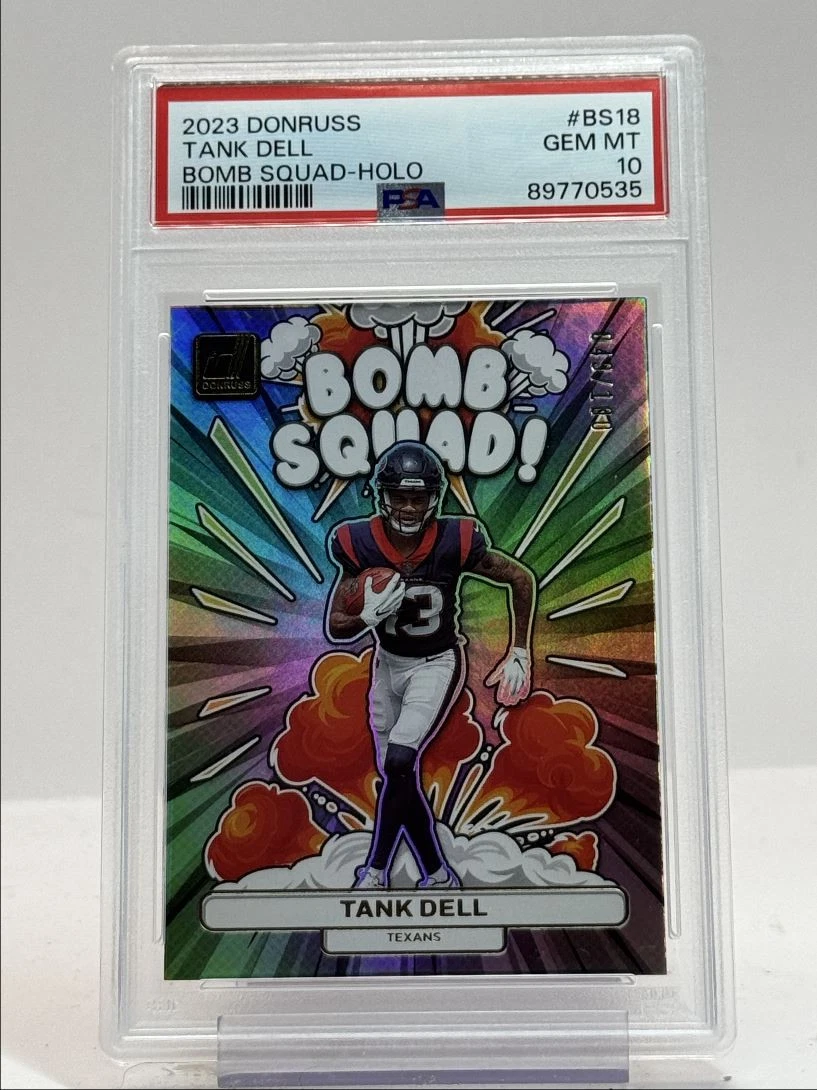 Tank Dell Panini Donruss Bomb Squad #BS18 Holo