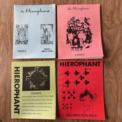 Hierophant Magic Journal Issues 1 2 3 4 5 6 (7) Resurrection Set Card Tricks
