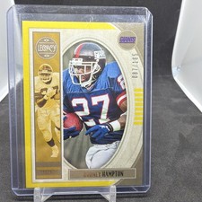 2019 Panini Legacy Legends Rodney Hampton #134 Yellow /165