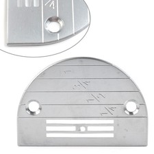 Needle Throat Plate #147150LGW For Single Needle Sewing Machines Steel Silver