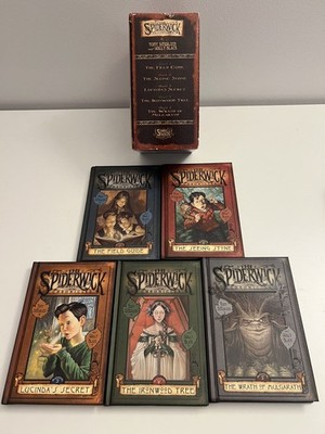 The Spiderwick Chronicles Hardback Books 1-5 Set Tony DiTerlizzi & Holly Black
