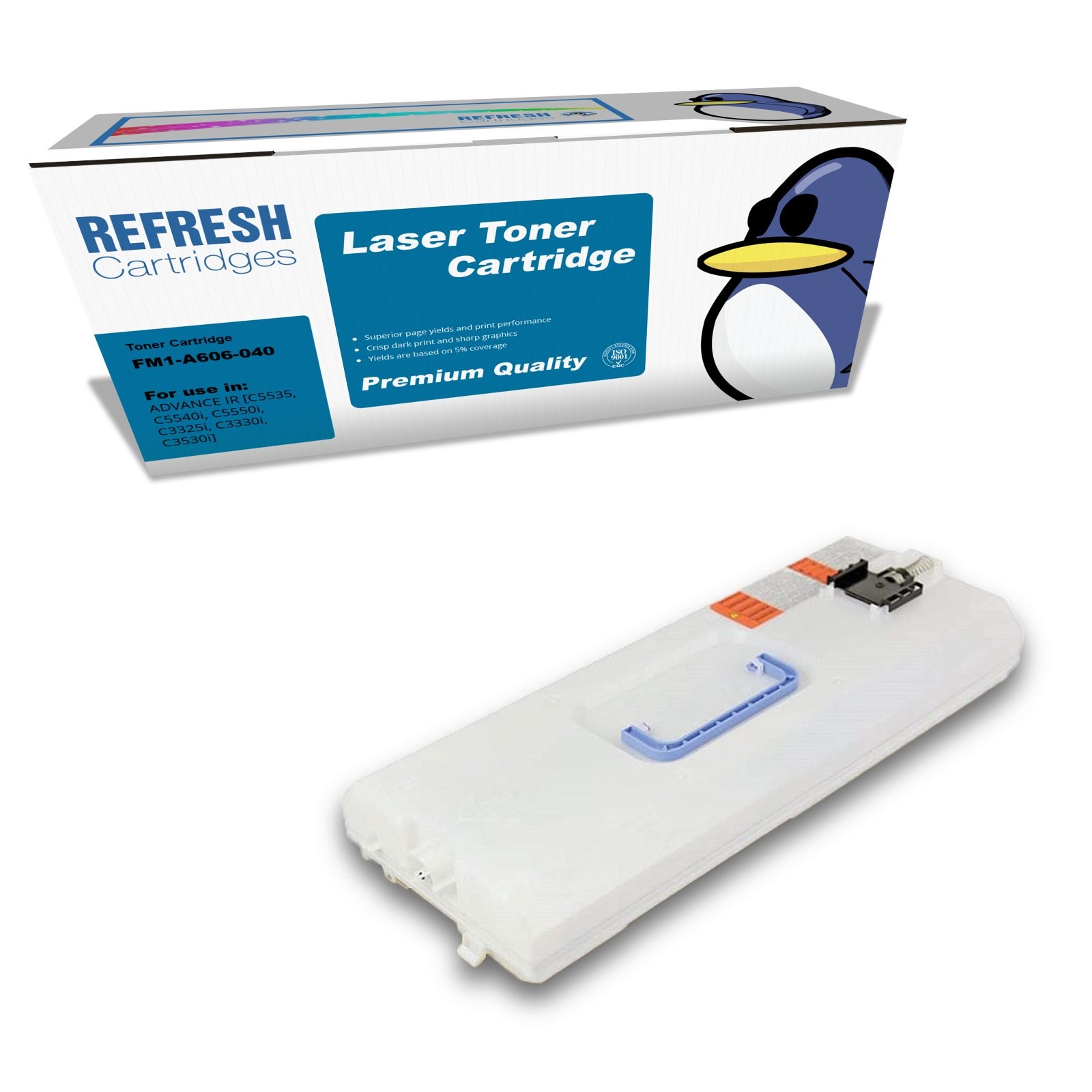 Refresh Cartridges Maintenance WT-202 Toner Compatible With Canon Printers
