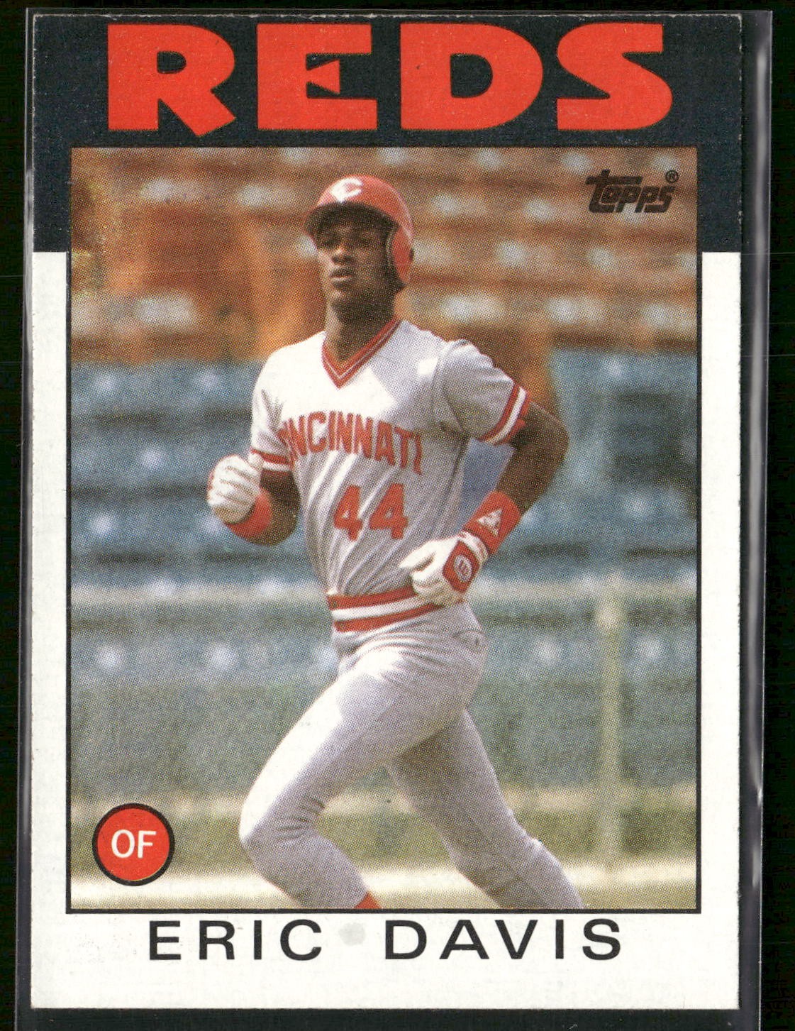 1986 Topps #28 Eric Davis