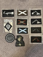 *RARE* Task Force Doomer TFD Patches Lot Of 11! FOG SUPDEF Wrmfzy Qilo MP5Guys