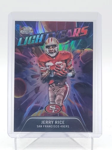2025 Topps Cosmic Chrome Jerry Rice Base (RAW)