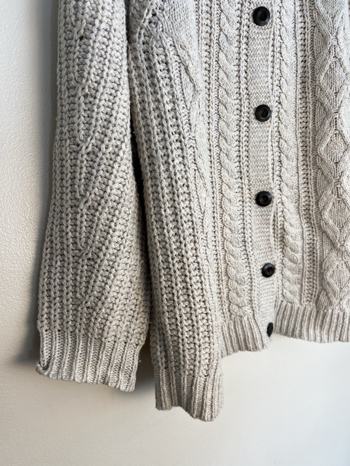 Universal Thread Women’s Knit Button Cardigan Bei… - image 2