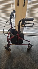 Drive Lightweight Folding 3-Wheel Tri Walker Rollator. Great Condition.