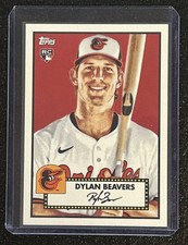 2026 Topps Series 1 Dylan Beavers 1952 Rookie Variation SSSP RC #339 Orioles🔥🔥