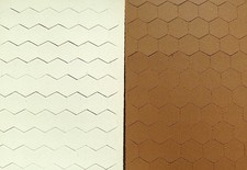 Cabinet Door Bumper Pads, Sheet of 110 Brown Brown