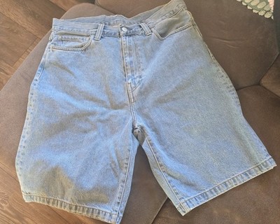 Carhartt WIP Landon Short Blue Heavy Stone Wash Denim