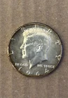 1964 Kennedy Half - slight toning - Beautiful piece !!