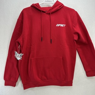 Diplomats DIPSET  X Reason Collaboration Red Mens Sweatshirt Hoodie XL NWT