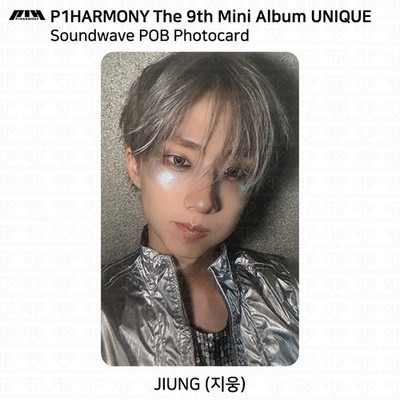 P1harmony soundwave 対面　 UNIQUE トレカ　① P1Harmony 9th Mini Album UNIQUE Soundwave POB Photocard | eBay