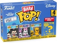 Funko Bitty Pop! Disney Mickey Mouse, Minnie Mouse Pink Dress Pluto + ÜBerrasch.