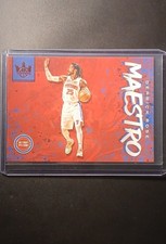2019-20 Panini Court Kings - Maestros Derrick Rose #28 Ruby /149