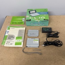 Sony Cli  Personal Entertainment Organizer PDA PEG-UX50 Tested Good Battery