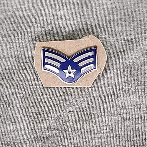 Military Stripes Air Force Senior Airman Pin Really Good Condition 