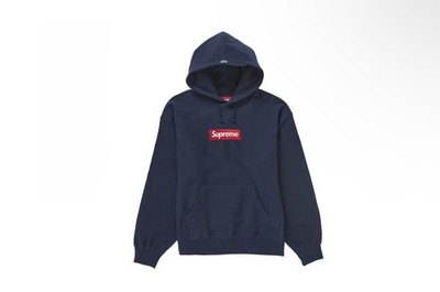 トップス Supreme boxlogo Hooded Sweatshirt navy L Supreme Box Logo Hoodie Sweatshirt Navy FW24, Size S | eBay