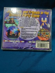 Sonic Shuffle (Sega Dreamcast, 2000) Water Damage Please Read Desc