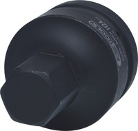"Ks Tools 1\" Kraft-Bit-Stecknuss Innensechskant, Kurz, 24 Mm"