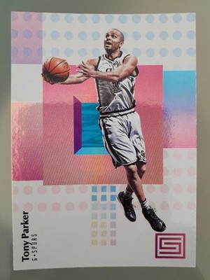 2017-18 Panini Status Tony Parker #63 San Antonio Spurs N NBA Basketball